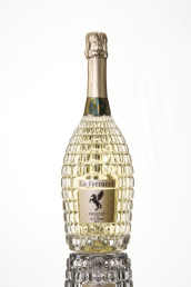Ecommerce product photography London – prosecco bottle on white background